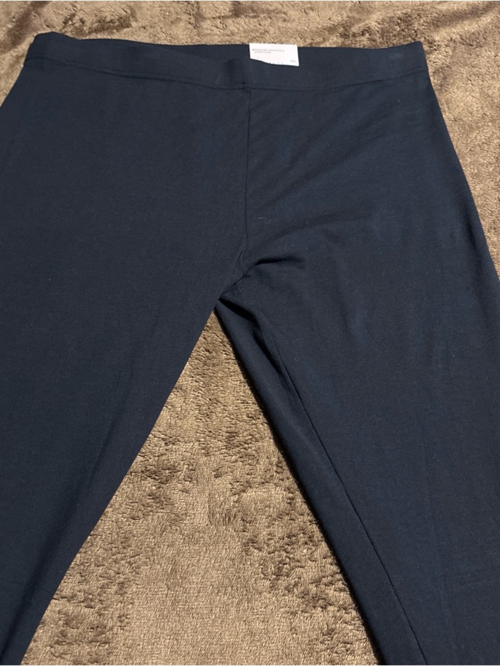Kohl's Women's Black Mid-Rise Leggings